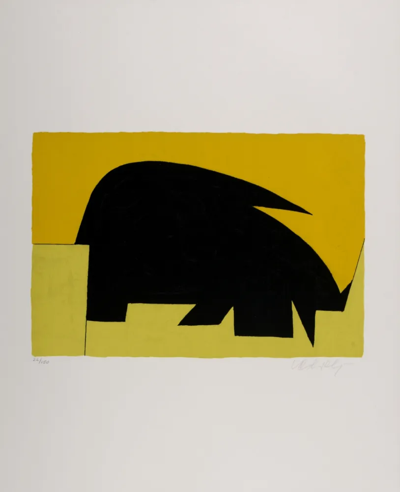 Литография Vasarely - Garam, 1972 - Hand-signed