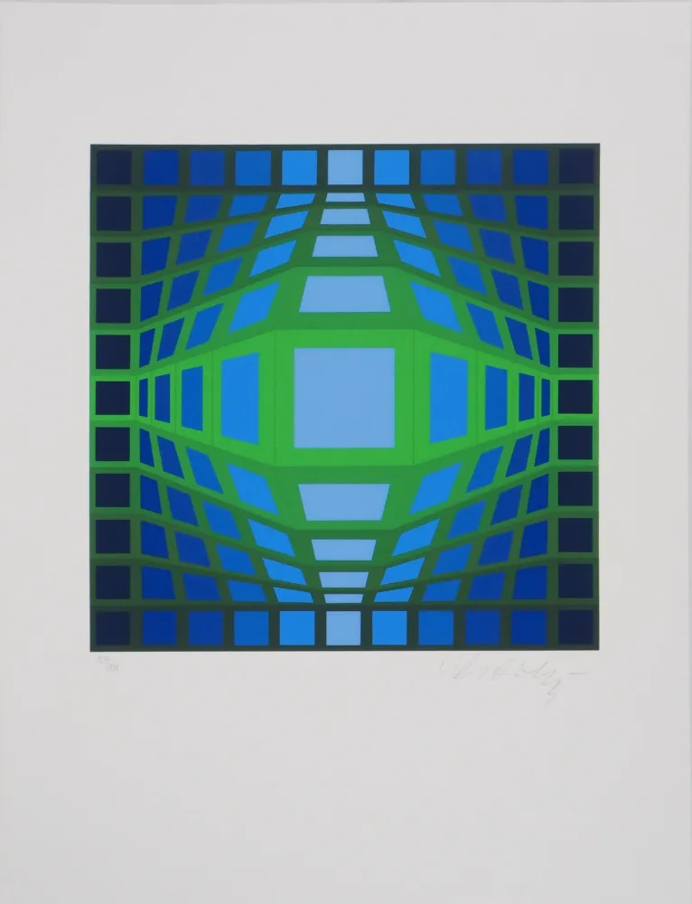Сериграфия Vasarely - Geymant A