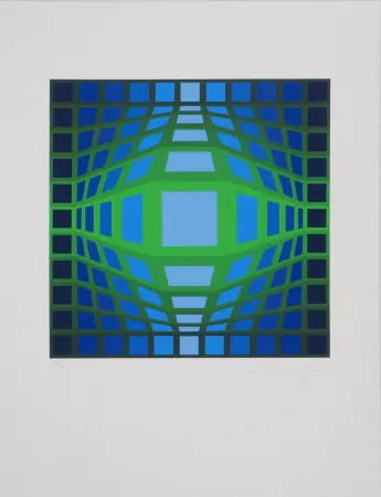 Сериграфия Vasarely - Geymant A