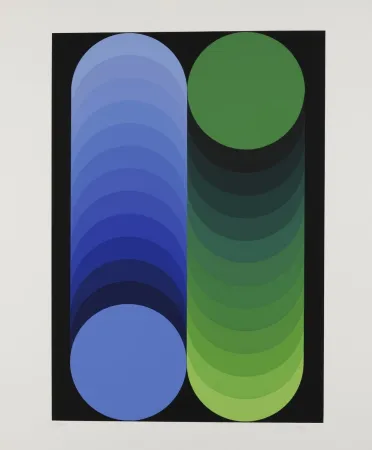 Сериграфия Vasarely - Gordes Kidio