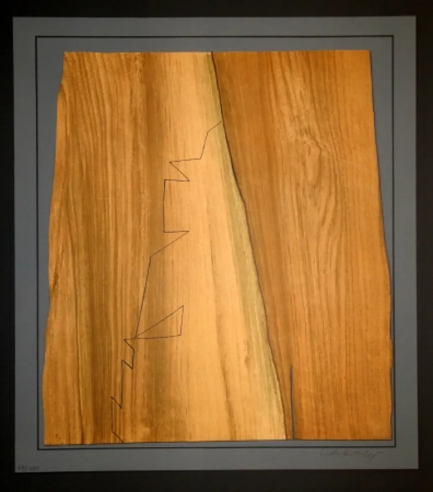 Гравюра Vasarely - Gordes Nives