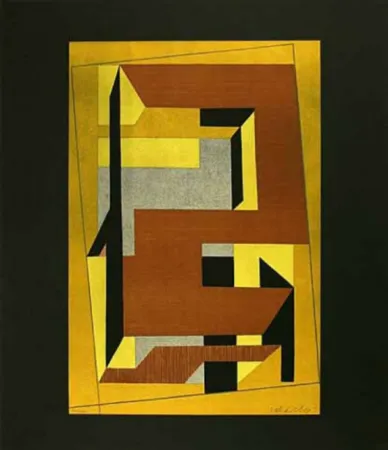 Литография Vasarely - Gordes Taira