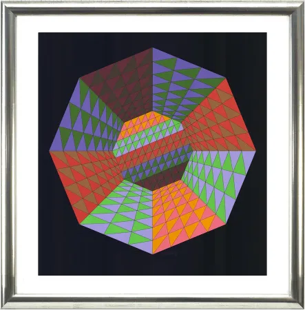 Сериграфия Vasarely - Heisenberg