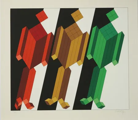 Многоэкземплярное Произведение Vasarely - Ingau from the album Diam