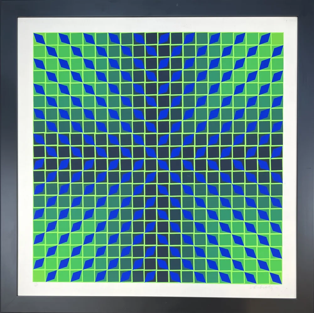 Сериграфия Vasarely - Jindey