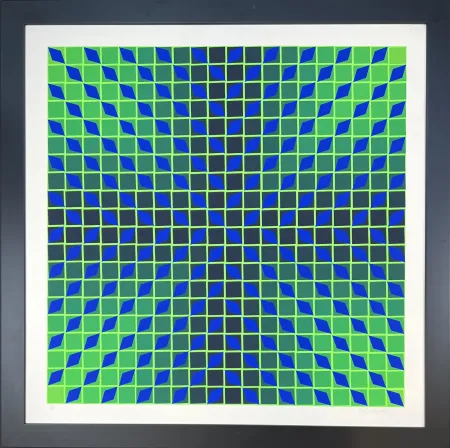 Сериграфия Vasarely - Jindey