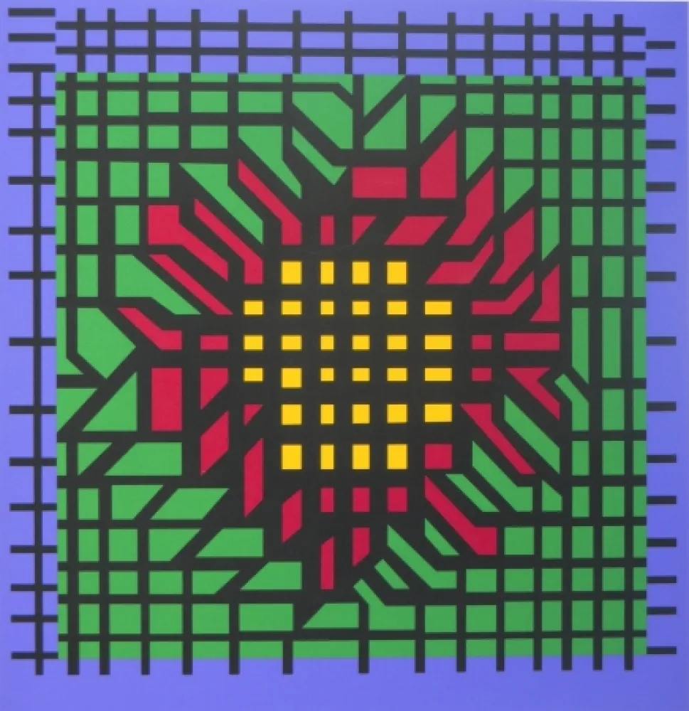 Сериграфия Vasarely - KATZAG