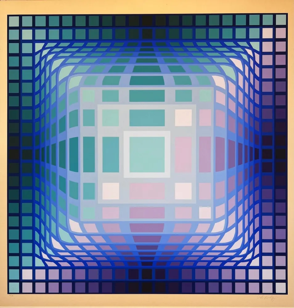 Сериграфия Vasarely - Koska-Pint 