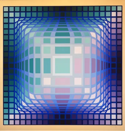 Сериграфия Vasarely - Koska-Pint 