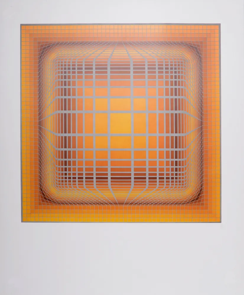 Литография Vasarely - Koska-Vall, 1974 