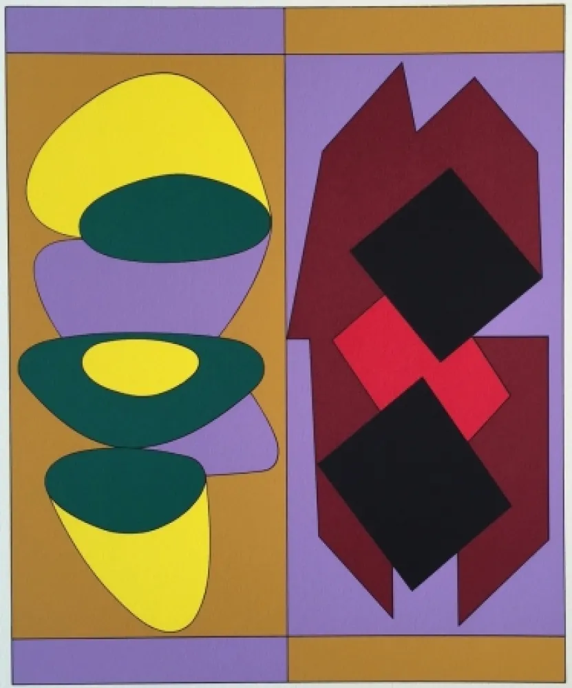 Сериграфия Vasarely - Kris Bille, from Ion Album