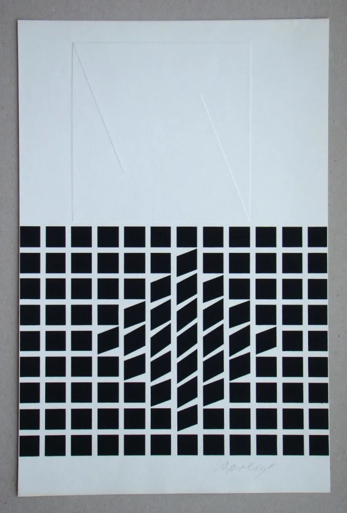 Сериграфия Vasarely - Likka-2 ( relief )