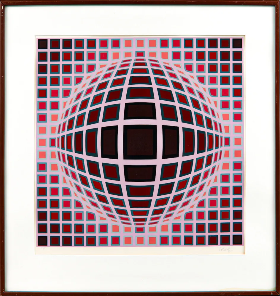 Сериграфия Vasarely - Louisiana I
