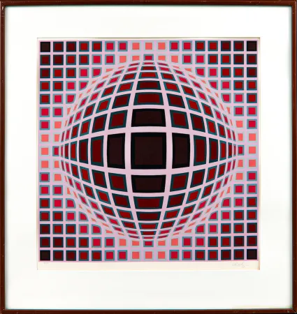 Сериграфия Vasarely - Louisiana I
