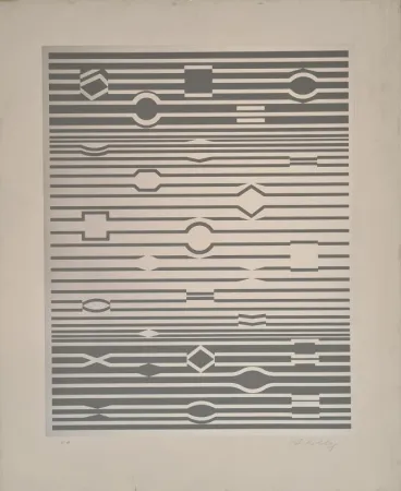 Сериграфия Vasarely - Mar-Kab 
