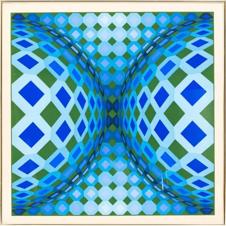 Литография Vasarely - OKTA - CHEYT