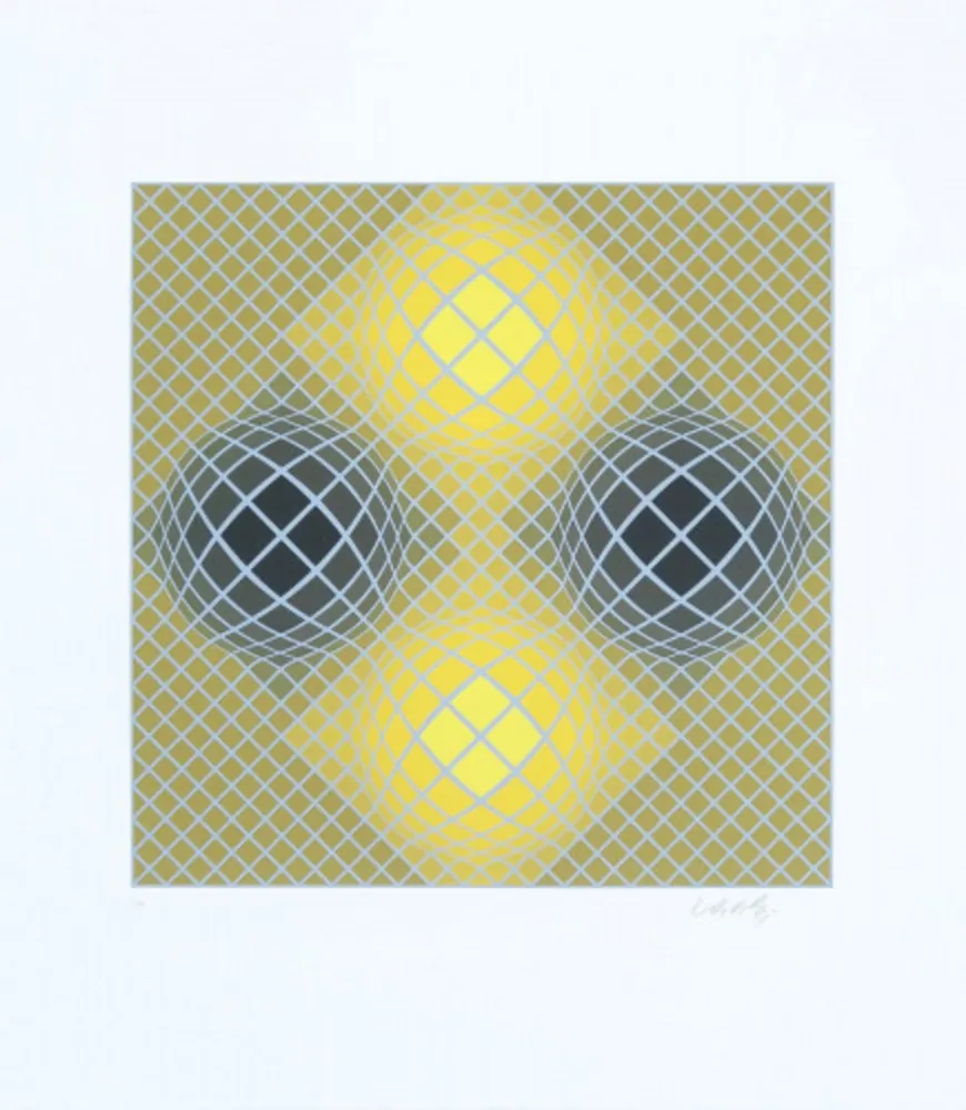Многоэкземплярное Произведение Vasarely - Olla