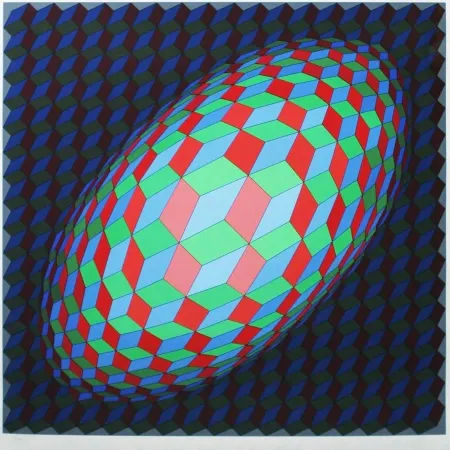 Многоэкземплярное Произведение Vasarely - Omega V