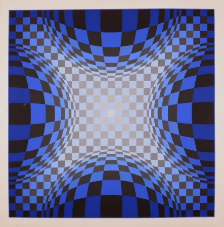 Сериграфия Vasarely - OND-LZ, 1974