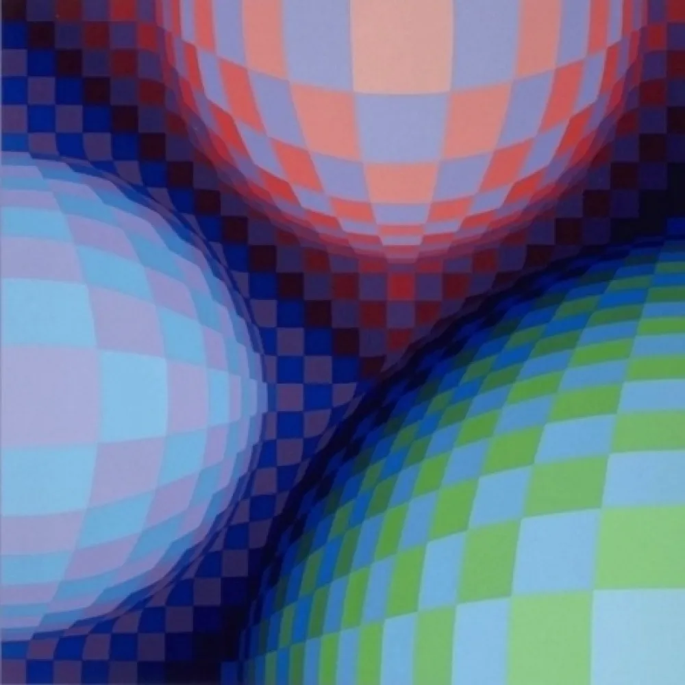 Литография Vasarely - Phoenix Constellation