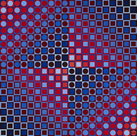 Многоэкземплярное Произведение Vasarely - Planetary Folklore 2 R/B