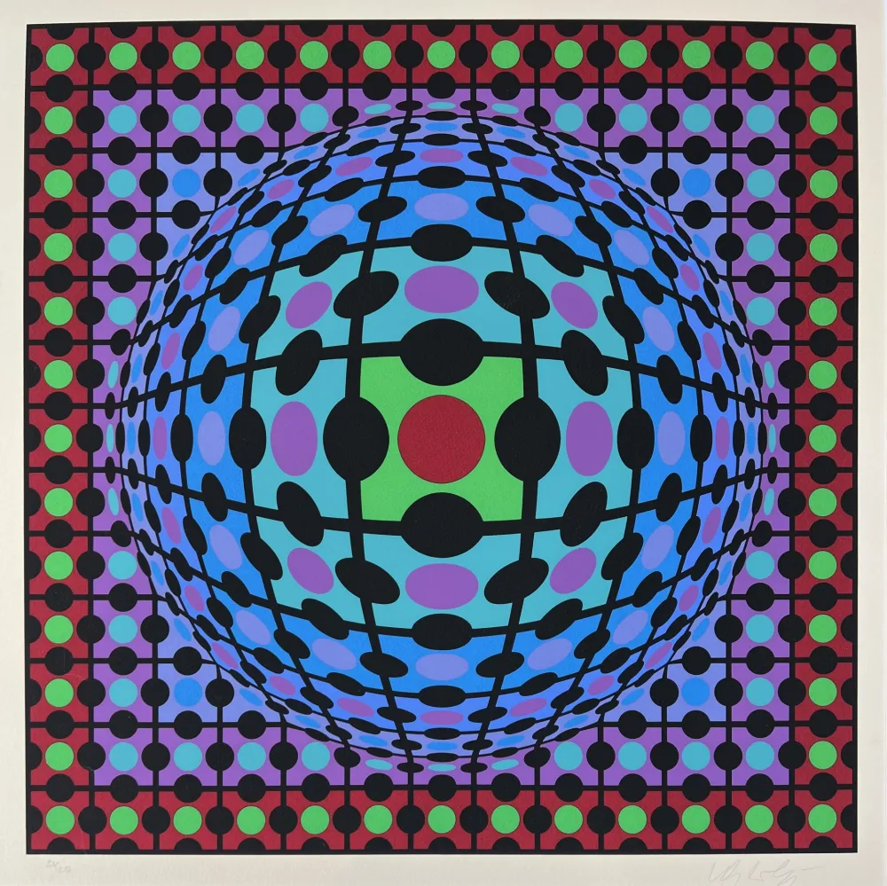 Сериграфия Vasarely - Procion 3