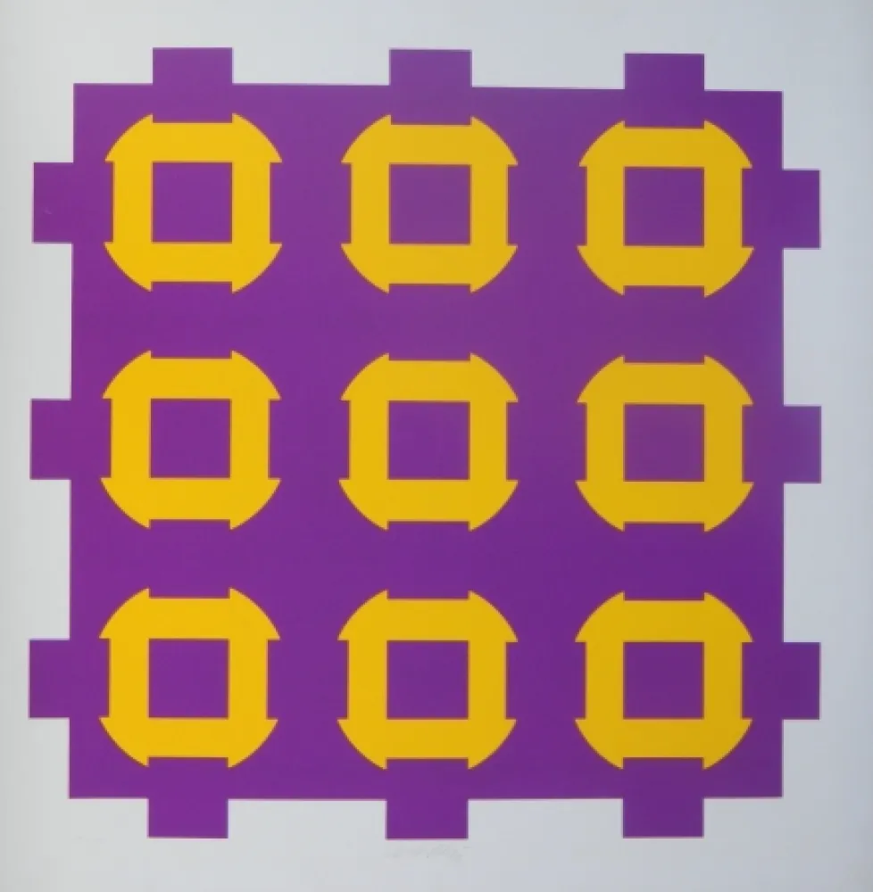 Сериграфия Vasarely - Procion C