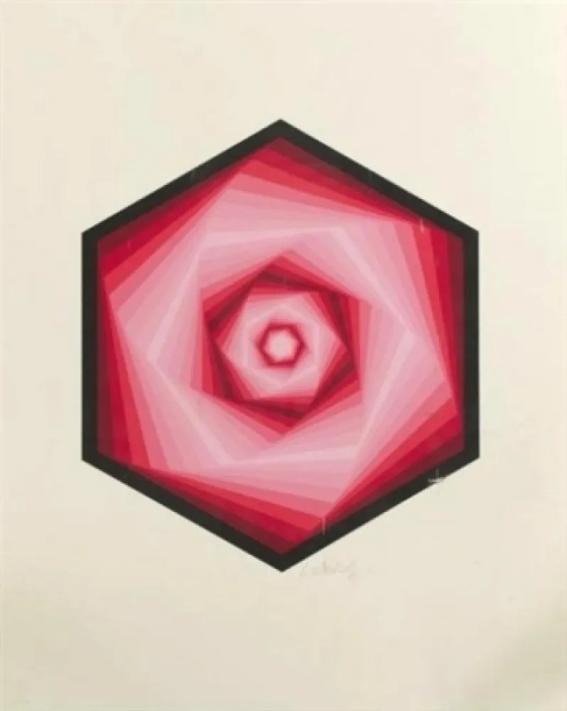 Сериграфия Vasarely - Radau