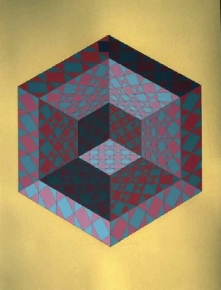 Сериграфия Vasarely - SANCTON