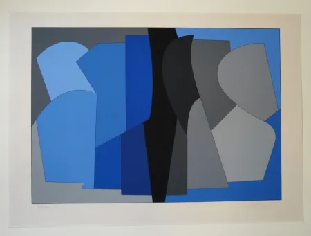 Сериграфия Vasarely - Siris Kek