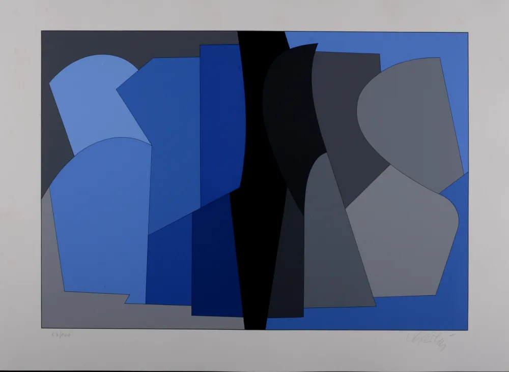 Сериграфия Vasarely - Siris Kek