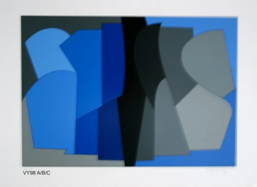 Сериграфия Vasarely - Siris kek