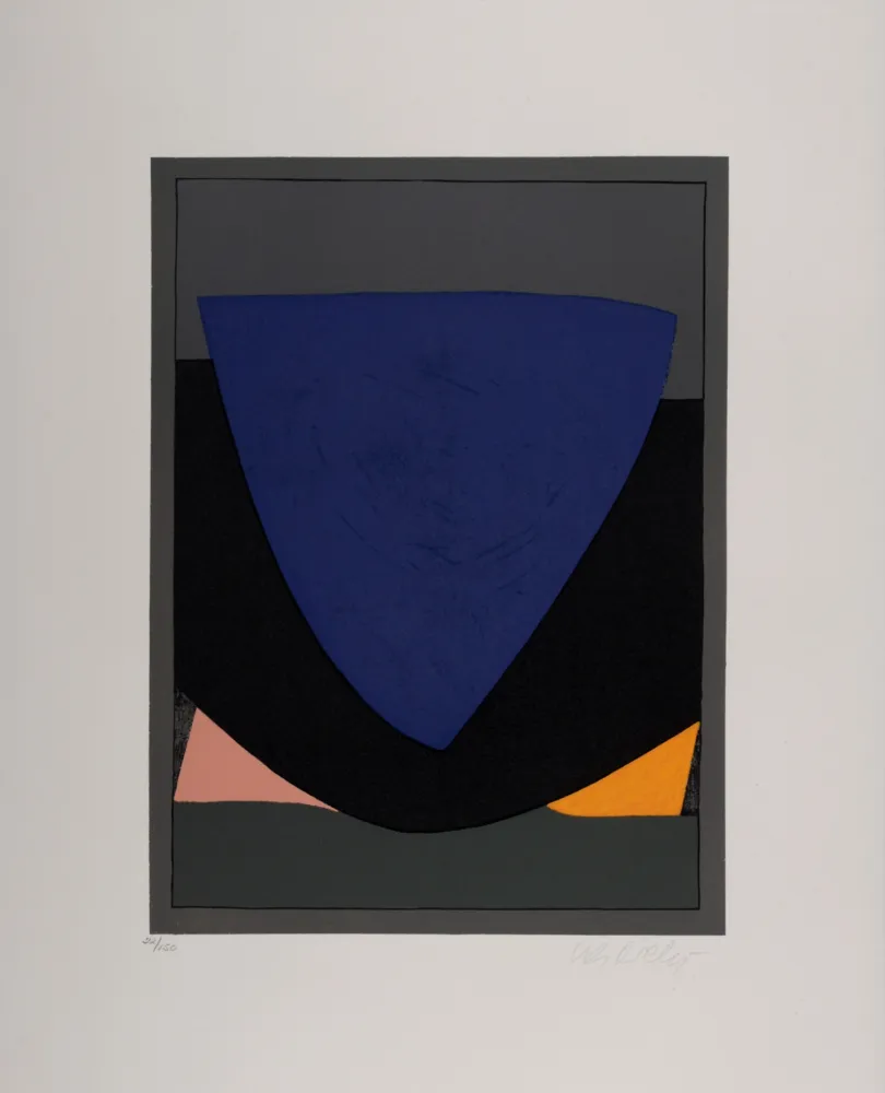 Литография Vasarely - Tecoma, 1972 - Hand-signed