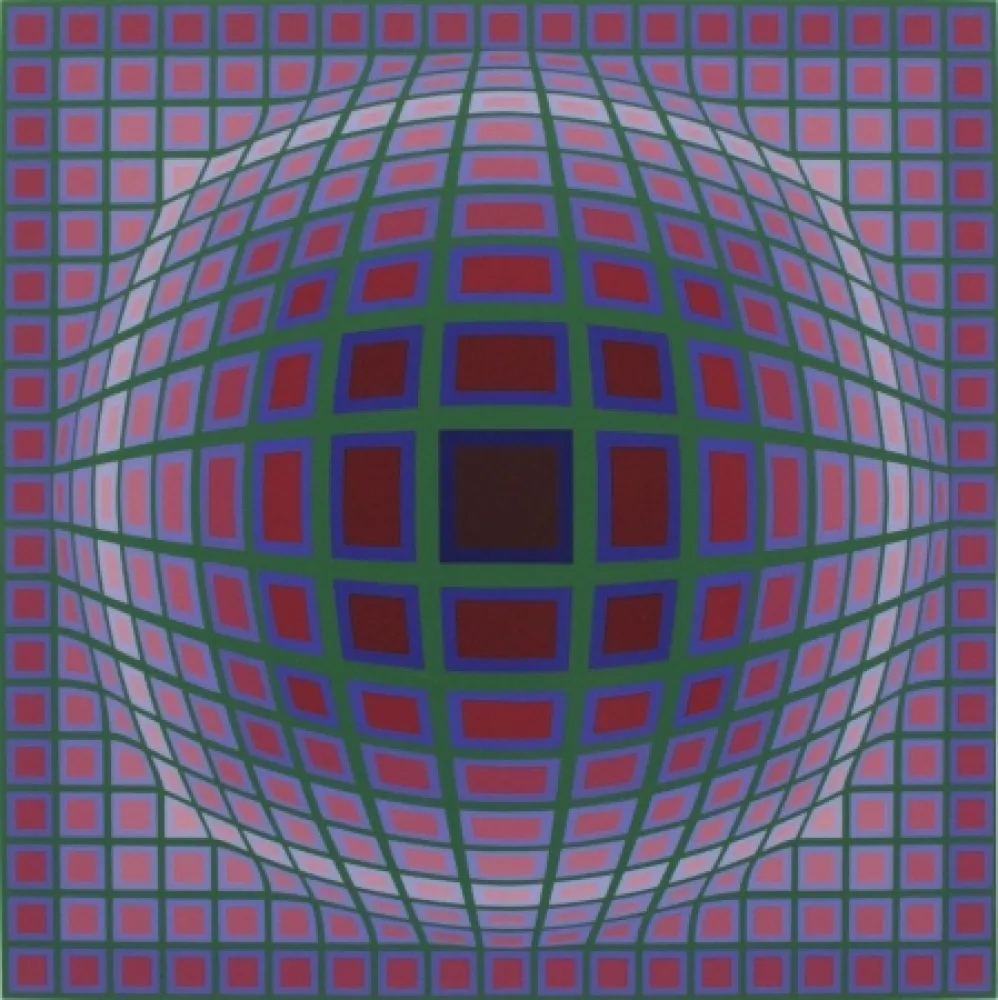 Сериграфия Vasarely - Titan A