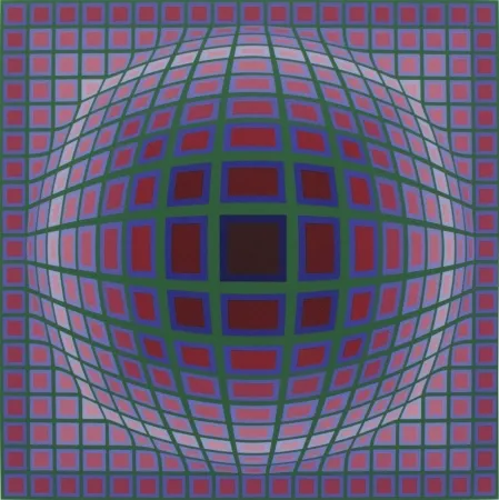 Сериграфия Vasarely - Titan A