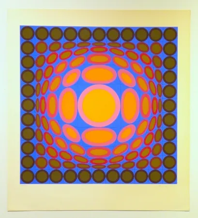 Сериграфия Vasarely - Tri-Vega