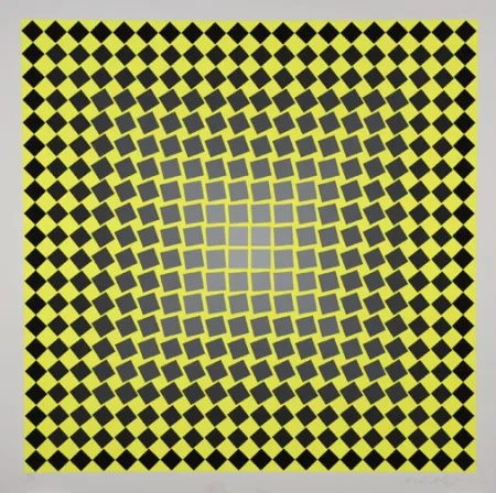 Сериграфия Vasarely - Unitled