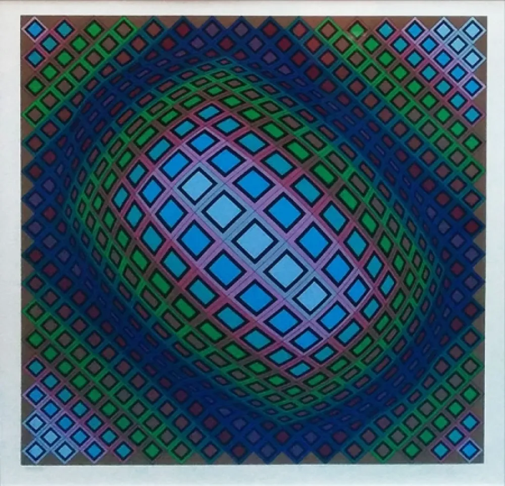 Сериграфия Vasarely - UNKNOWN TITLE