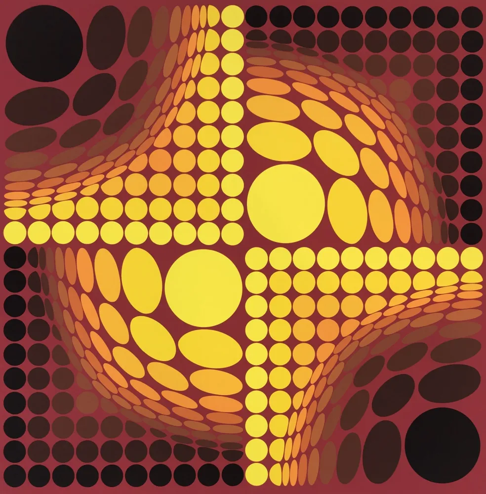 Сериграфия Vasarely - Untitled 