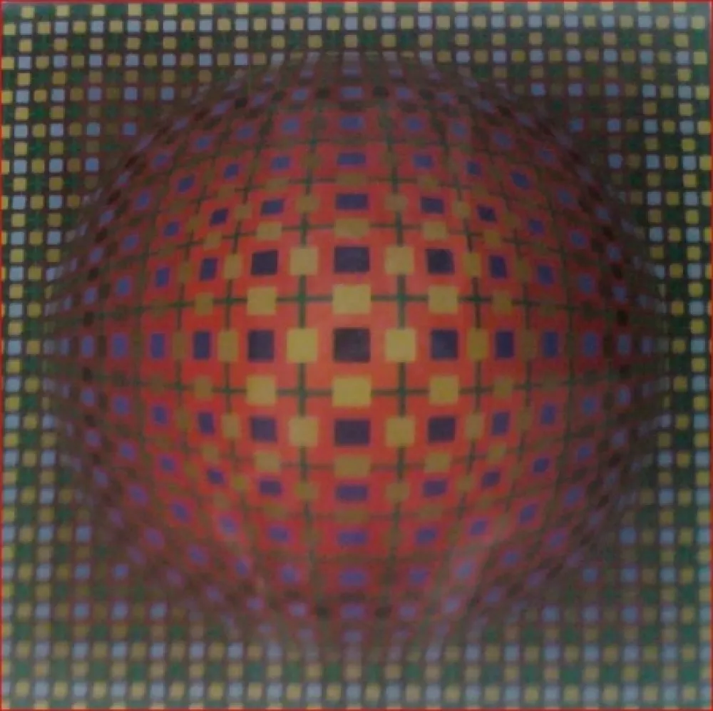 Сериграфия Vasarely - Untitled