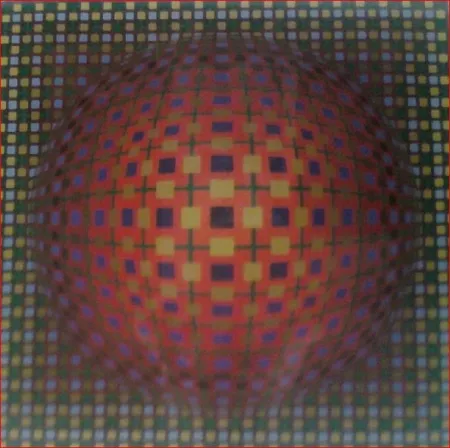 Сериграфия Vasarely - Untitled