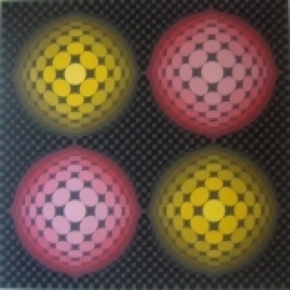 Сериграфия Vasarely - Untitled