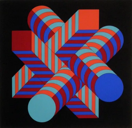 Сериграфия Vasarely - Untitled