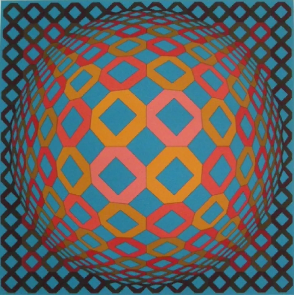 Сериграфия Vasarely - Untitled