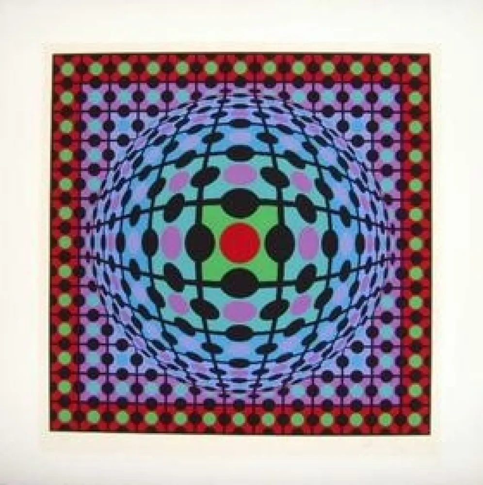 Сериграфия Vasarely - Untitled