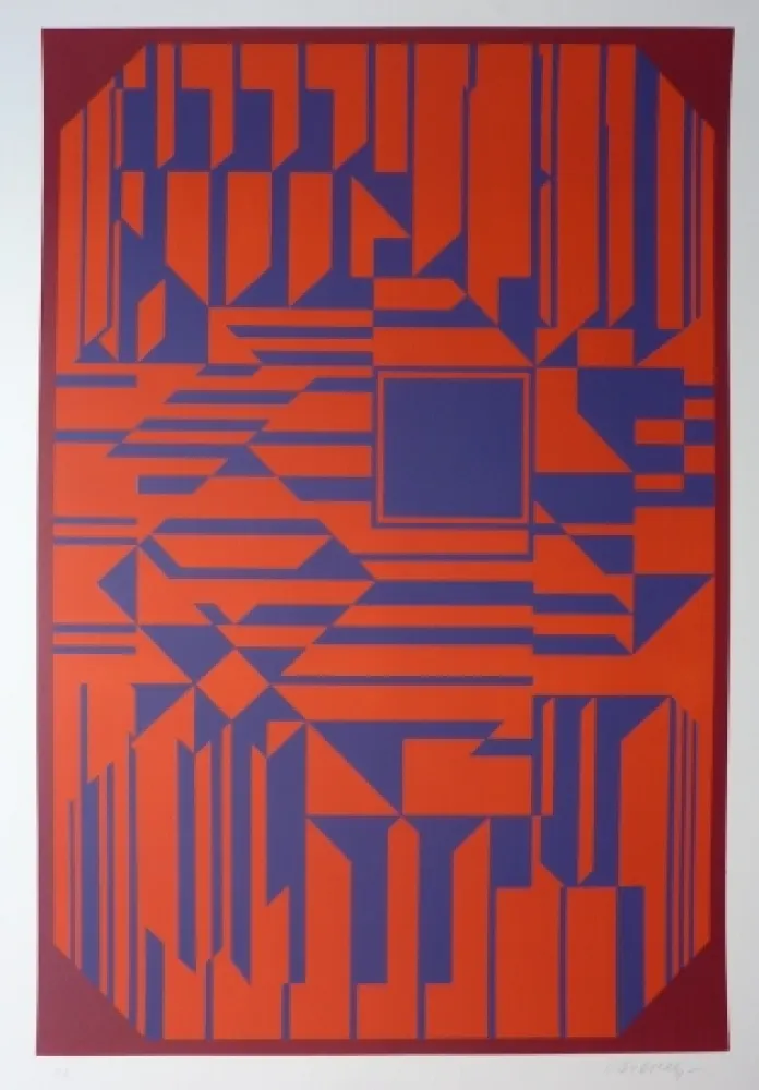 Сериграфия Vasarely - Untitled