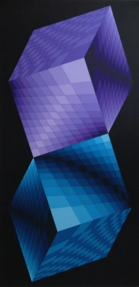 Сериграфия Vasarely - Untitled