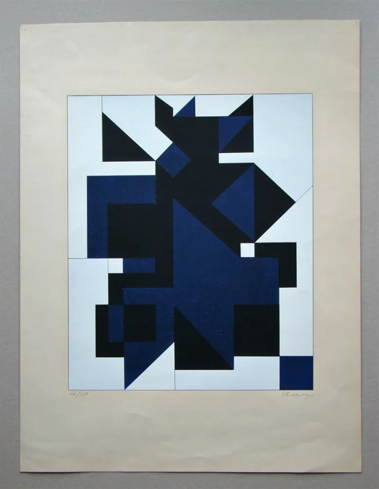 Сериграфия Vasarely - Utica