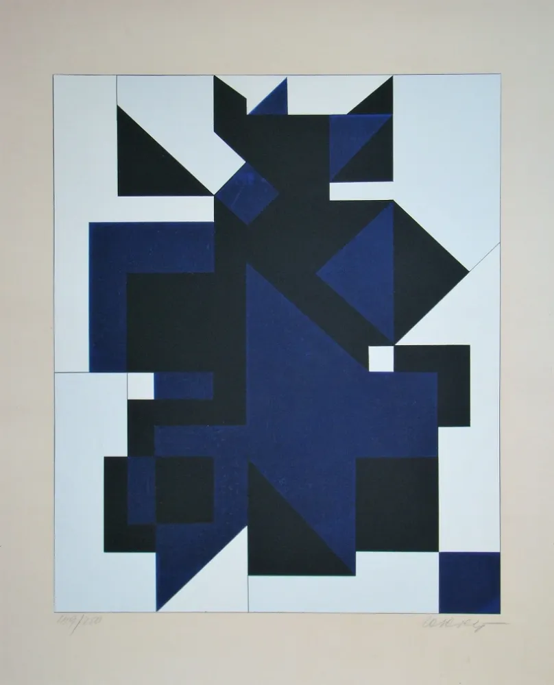 Сериграфия Vasarely - Utica