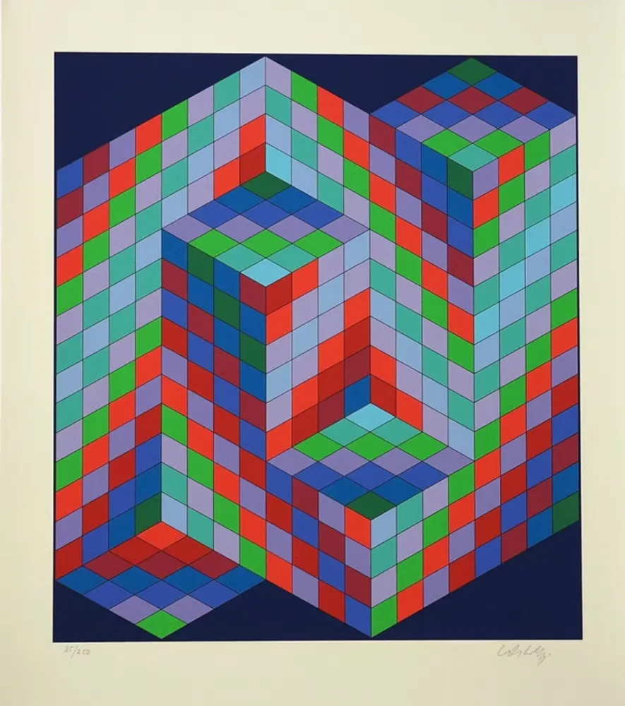 Многоэкземплярное Произведение Vasarely - Vaar from the album Diam